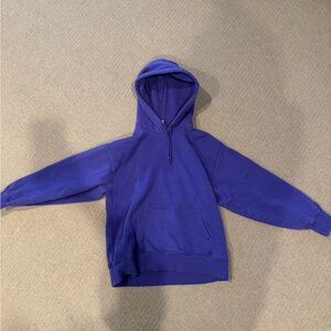 Aritzia Purple Hoodie Sweatshirt